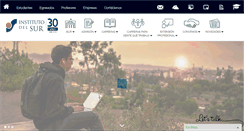 Desktop Screenshot of isur.edu.pe